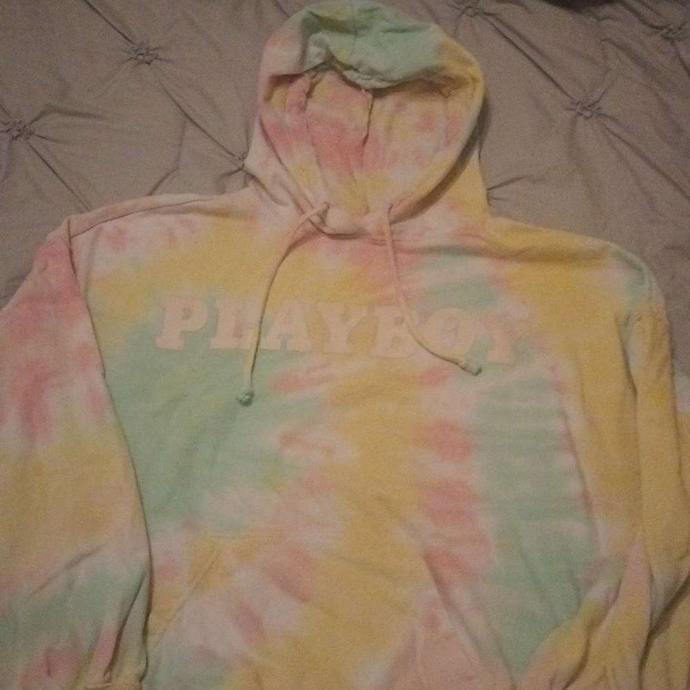 Playboy by PacSun Oversized Graphic Hoodie XS